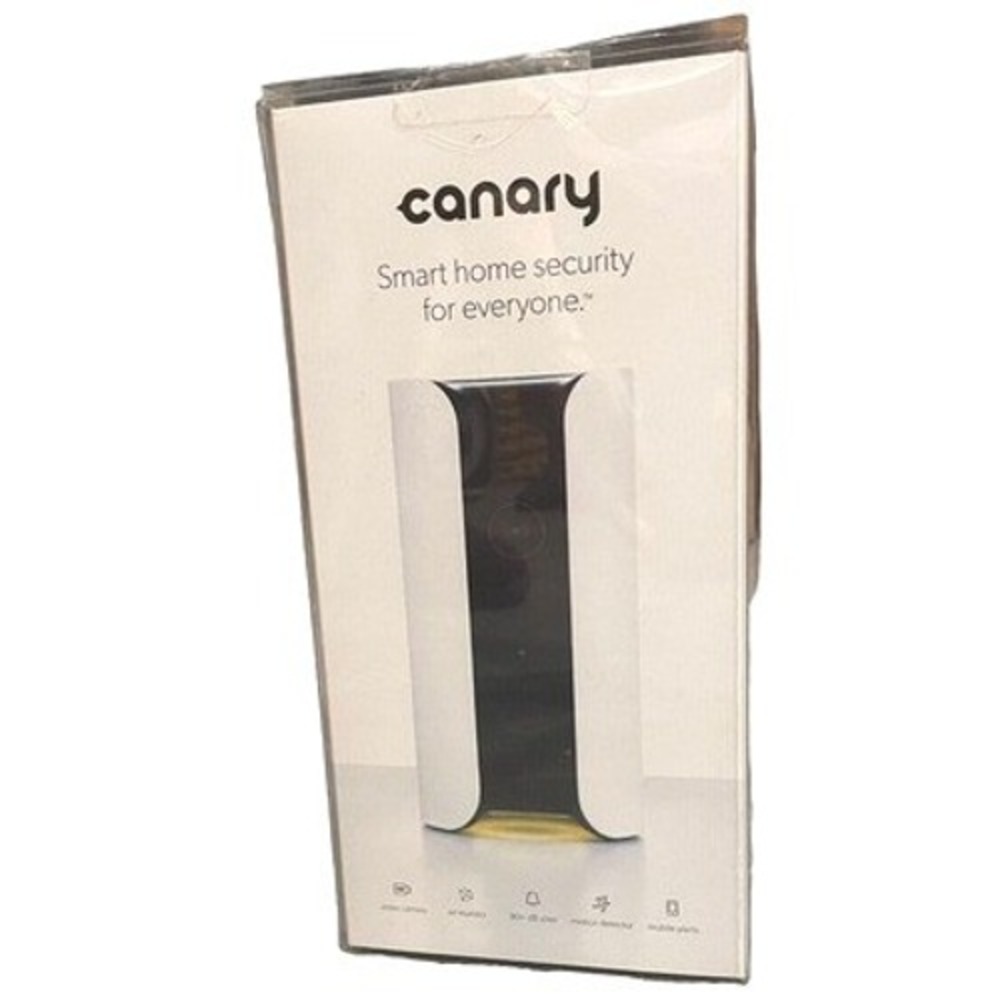 Canary C100D1511244 Smart Home Security Camera‎ White Sealed in Box